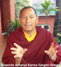 Foto von Acharya Karma Sangbo Sherpa